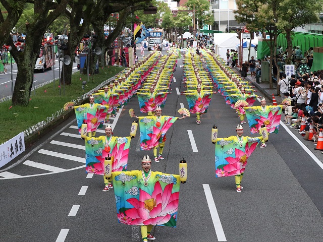 よさこい踊り② とらっくよさこい（ちふれ）